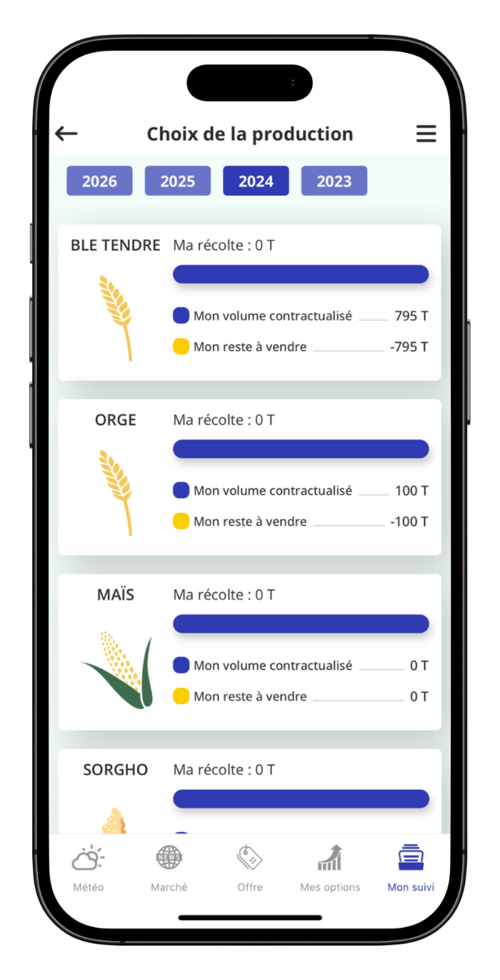 marchés,matif,cotations,graphiques,analyses,temps réel,différé 15 min,settle,historiques,volatilité,plateforme,Euronext,applications mobiles,alertes SMS,cbot,forex,cours des céréales,échéances,logiciels,oleagineux,céréales,blé,prix cash,prix FOB,collecte,platine,passage d&#039;ordres,dma,carnet d&#039;ordres,options,call,put,agriculteurs,comptes,extranet,bons de livraison,bons de commande,décomptes d&#039;apports,comptabilité,catalogue,articles,produits,commandes,meteo,notifications,securisation,prix moyen,prix de campagne,prix objectif,engagement,contrat de base,portail,espace,commercialisation,statistiques,signature electronique,tiers de confiance,sms,double authentification,dematerialisation,data center,securité,politique commerciale,indexées,analystes,news,informations de marché,web api